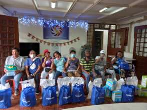 Christmas Food Packs for the clients