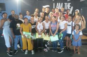 Excited youth from Bloemendal at the MCC