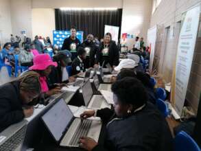 Youth completing the Career Pathway Test