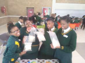 Making our own ice cream