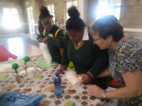 Getting help with the science experiment