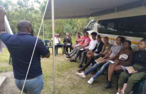 Youth from Storms River Village at the MCC