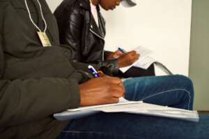 Taking notes during the MCC workshops