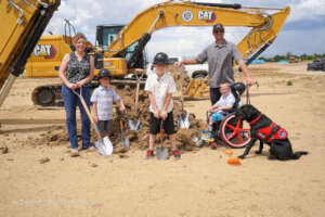 The Bowling Family Breaks Ground