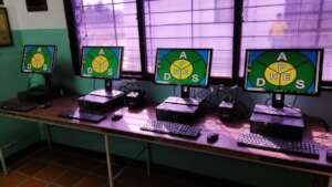 High School computer classroom