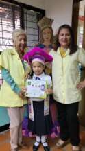 Girl promoted to first grade