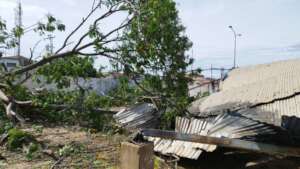 Storm damage