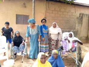 CAPWD CEO with Leaders in Tudun Fulani Community