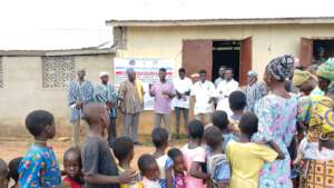 Health talk before the screening exercise