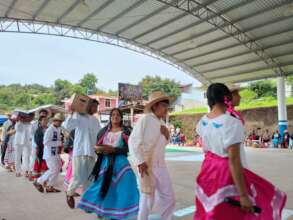 Youth celebrating museum anniversary Molinos