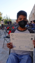Diplomas recognizing participants