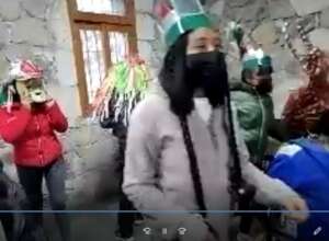 Youth of Coixtlahuaca, enacting Danza de los Mecos