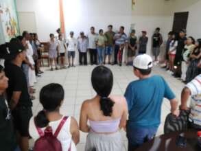 Youth reflecting on practices of the mayordomia