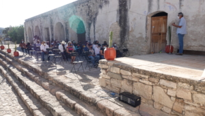 Presentation of student's work to community