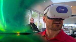 VR and the Northern Lights