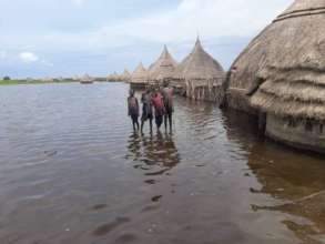Children Affected with flood