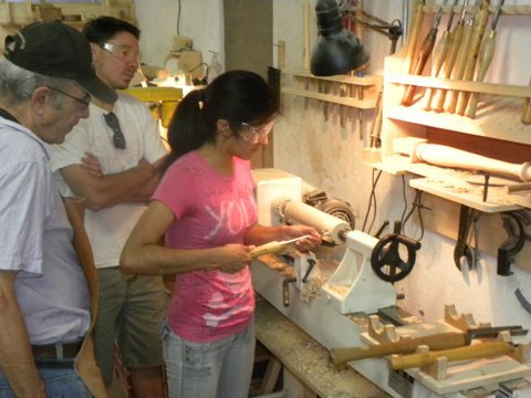 Empowering Women & Girls in a Woodworking Class