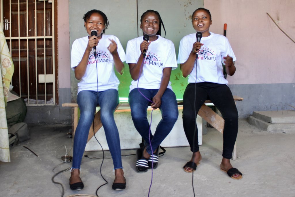 Youth singers covering UkaniManje pilot song