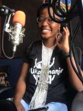 UkaniManje artist Esther Chungu on radio