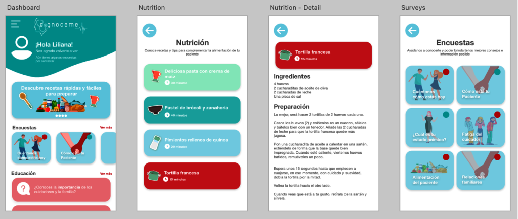Caregivers APP fo HD families in Colombia