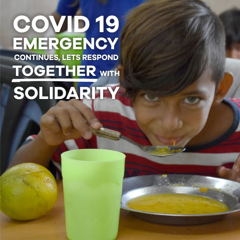Covid 19 emergency continues, lets EDUCATE & FEED
