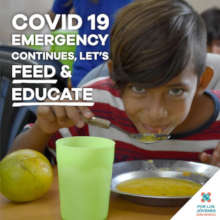 Covid 19 emergency continues, lets EDUCATE & FEED