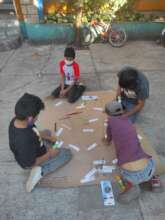 Taller con ninos de Imaginalco: partes del cuerpo