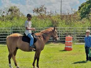 D-equestrian of the week - all smiles on Jibaron