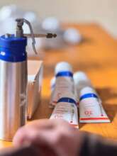 Cryogun and sunscreen - life-saving resources