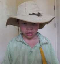 Moses received a new hat to replace this one!