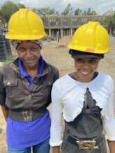 Construction crew are mainly women and moms!