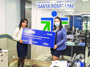 Donation from Cooperativa de Ahorro y Credito