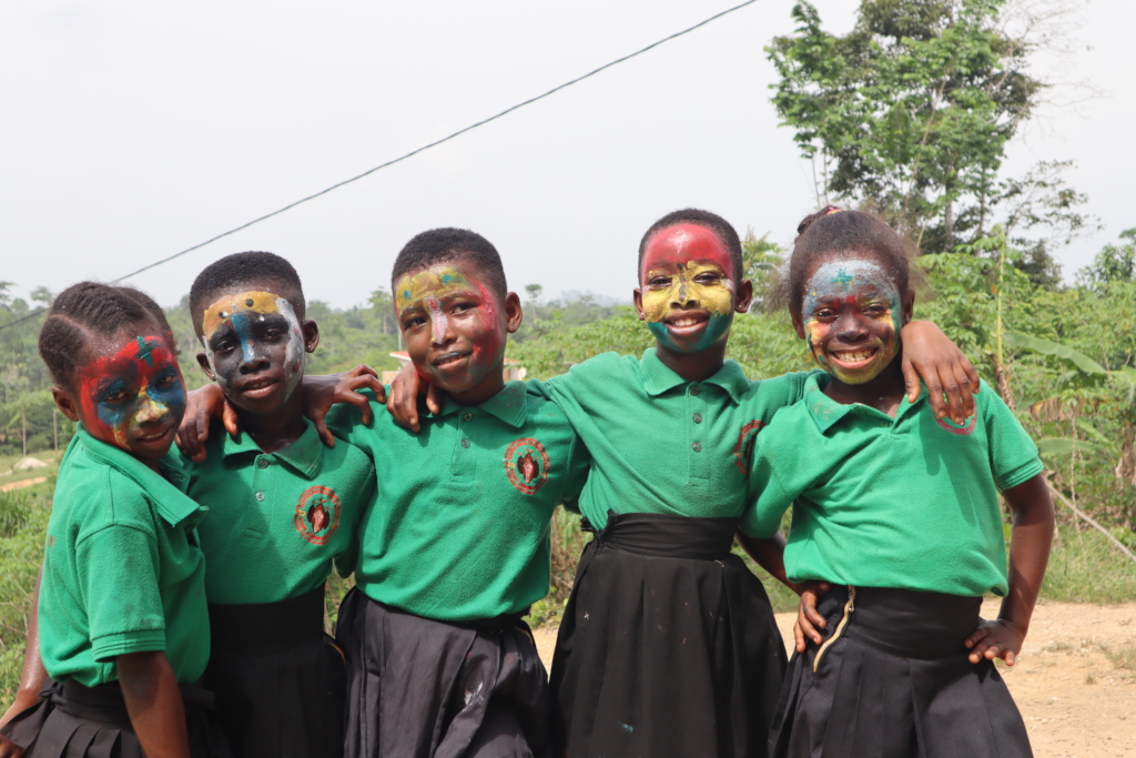 Partner in 240 girls' education in rural Ghana