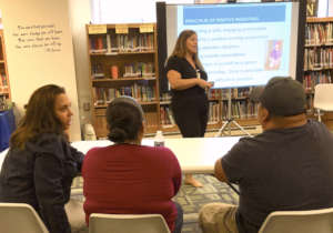 Training helps parents support their child.