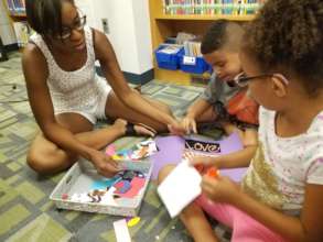 In-home activity kits reinforce communication.