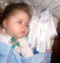 Sofia with tube holders