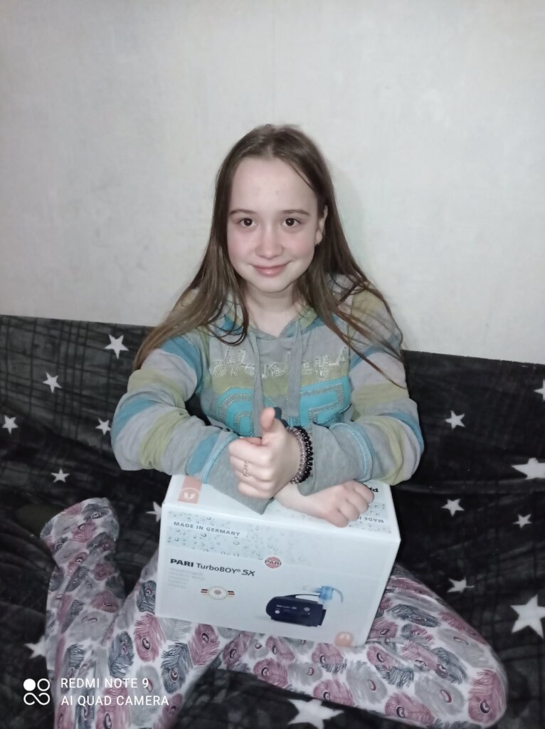 Katya (11 y.o.), cystic fibrosis