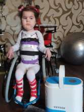 A child with SMA got a concentrator