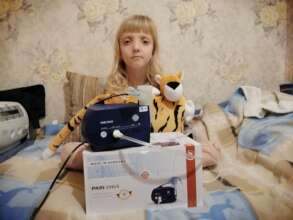 Nastya (9 y.o.), cystic fibrosis