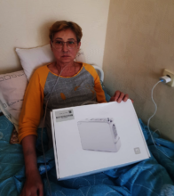 A 63 y.o. woman with pulmonary hypertension
