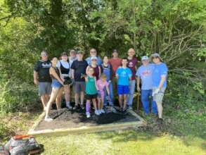 DEEP Student Interns with Bon Air Rotary Gardening