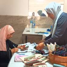 Women at work at Idna Ladies Association
