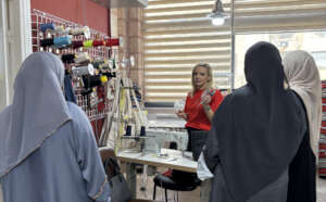 Sewing skills training for Bedouin women artisans