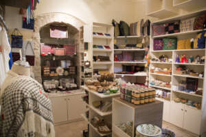Sunbula's fair trade shop in Jerusalem