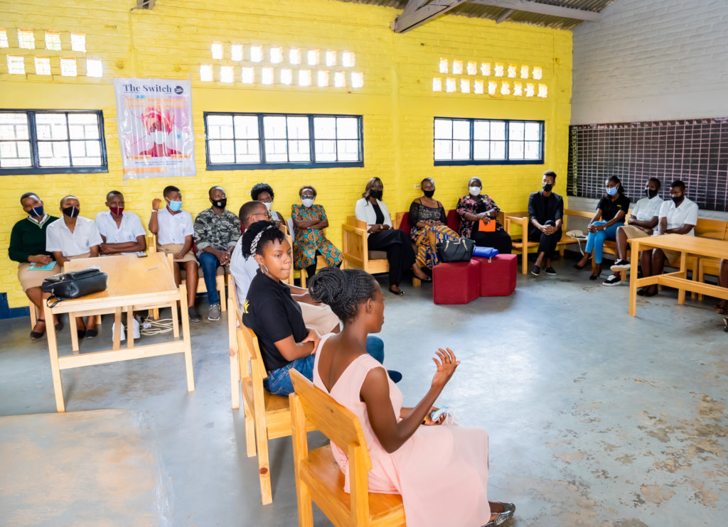 Build a reading corner for girls in rural Rwanda