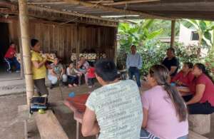 Visit to Paso Alto Protected Forest communities