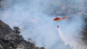Fires in 2024 used over 2M liters of water.
