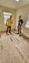 New solid floor