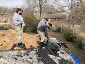 Carol's roof tear off