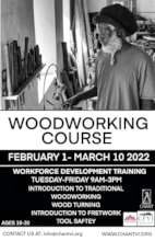 Woodworking Course Flyer